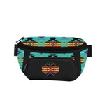 FANNY PACK, CANVAS PRINTED 16112 MINT