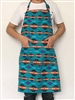 APRON, SOUTHWEST DESIGN--MINT