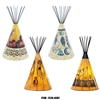 Large Tipi Lamp, 10 " base x 18" height