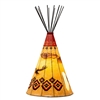 Eagle Large Tipi Lamp,  10 " base x 18" height