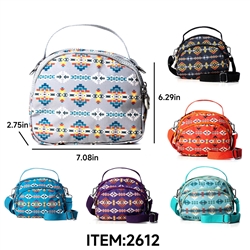 SOUTHWEST PURSE, SMALL, PRINTED SOLSTICE DESIGN