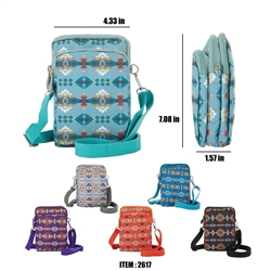 SOUTHWEST CROSSBODY BAG, MINI--SOLSTICE DESIGN