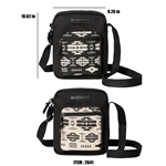 CROSSBODY BAG/SATCHEL-MODERN MOSIAC