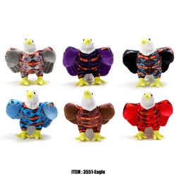 Eagle, Printed Plush 15" Toy