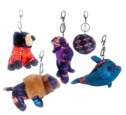 Plush Charm with Keychain