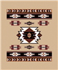 BLANKET, SOUTHWEST 1-PLY QUEEN, 9 DIFFERENT COLORS