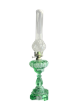 OIL LAMP 20" CLEAR GLASS