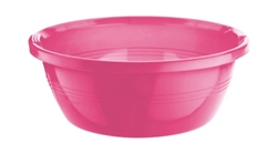 BASIN 16" DIA, PLASTIC ASST COLORS