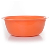 CB-72651--ROUND BASIN  PLASTIC, 14", ORANGE