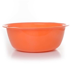 CB-72651--ROUND BASIN  PLASTIC, 14", ORANGE