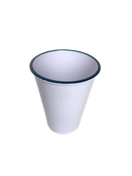 MELAMINE TUMBLER 16oz, WHITE