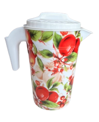 SMALL PLASTIC PITCHER FLOWER PATTERN