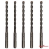 MASONRY DRILL BITS, 5PC TITANIUM SET