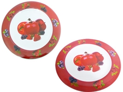MELAMINE DINNER PLATE 11", FRUIT DESIGN