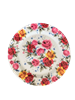 MELAMINE DINNER PLATE 11", ROSES