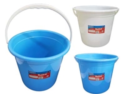 BUCKET PLASTIC WITH HANDLE 12 LITER