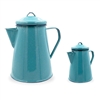 COFFEE POT 12-CUP TURQUOISE  (6/BOX)