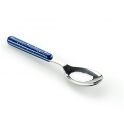 BLUE ENAMEL PIONEER SPOON