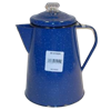 BLUE 12-CUP COFFEE PERCOLATOR