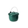 GREEN ENAM 3QT CONVEX KETTLE