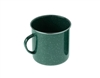 GREEN 24OZ SILV-RIM MUG  6/BOX