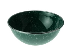 GREEN 6" SILV-RIM MIX BOWL