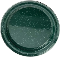 GREEN DINNER PLATE-10" SILV (12/BOX)