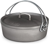 DUTCH OVEN-10"  ANODIZED ALUMINUM (No Legs)