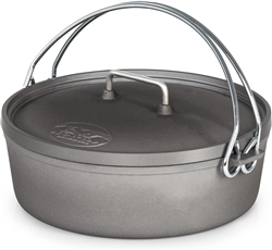 DUTCH OVEN-10"  ANODIZED ALUMINUM (No Legs)