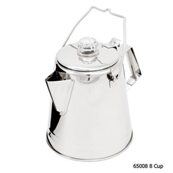 STAINLESS STEEL COFFEE POT 8CUP