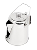 STAINLESS COFFEE POT 28CUP (4/BOX)--W/BAIL HANDLE