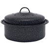 3QT DUTCH OVEN BLACK ENAMEL