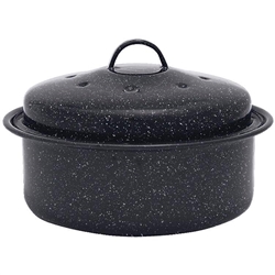 3QT DUTCH OVEN BLACK ENAMEL