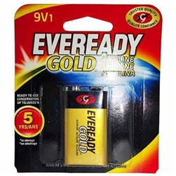 EVEREADY 9V VALUE BATTERY  GOLD