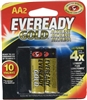 EVEREADY AA-2PAK GOLD VALUE BATTERY (24/case)