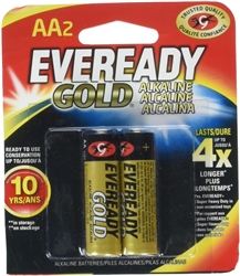 EVEREADY AA-2PAK GOLD VALUE BATTERY (24/case)