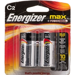 ENERGIZER C BATTERY-2/CD