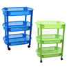 RACK WITH WHEELS, OVAL, 3-LAYERS