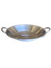 PAELLE PAN 21" DIA.--STAINLESS STEEL
