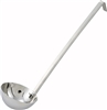 LADLE,19"  HD 12oz BOWL, w/HOOK "WINCO"--BEST