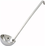 LADLE,19"  HD 12oz BOWL, w/HOOK "WINCO"--BEST
