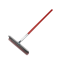 SQUEEGEE, 12" WIPER W/24" RED HANDLE