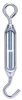 TURNBUCKLE, 11" HOOK-TO-EYE (3/8" X 11")