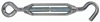 TURNBUCKLE, 9" HOOK-TO-EYE (5/16" X 9")