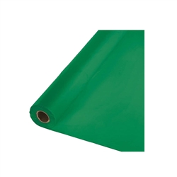 TABLE COVER, SOLID GREEN, 54" X 32YDS