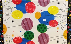 BALLOONS PARTY TABLECOVER--30YDS