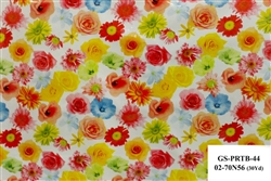 BRIGHT FLORAL COLORS, 30YDS