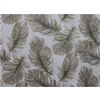 TABLE COVER FEATHER PRINT, BEIGE/GOLD--22YDS