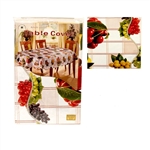 TABLE COVER 60"x120", MIXED FRUIT, CARDED