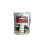 DOUBLE CYLINDER DEADBOLT, BRASS(2-3/8"---2-3/4")